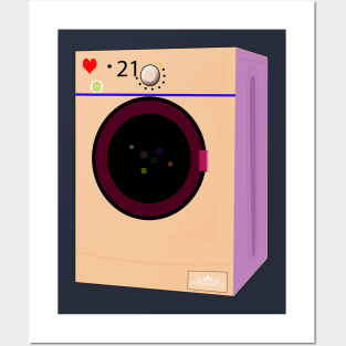 Washing Machine Posters and Art